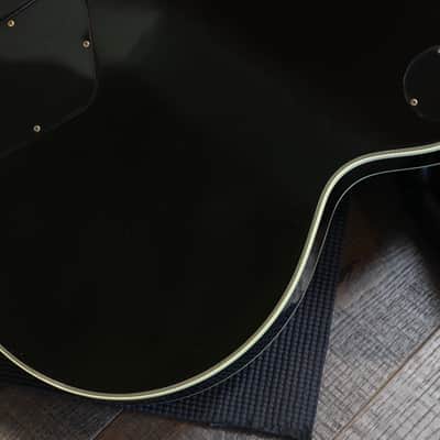 2008 Gibson Custom Shop Les Paul Custom 1954 Historic Reissue LPB-4 Electric Guitar Black Ebony + COA OHSC image 16