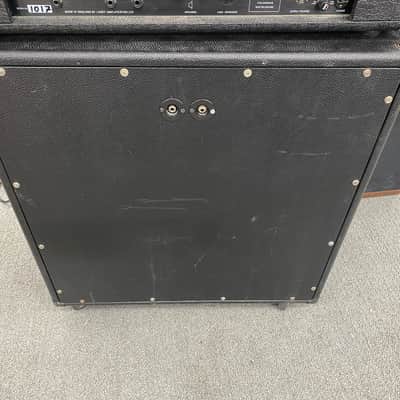 Laney AOR Pro Tube Lead 100 Series Head with Sonic 4x12 cab loaded with Celestion g12k-85 1980's Half Stack image 13