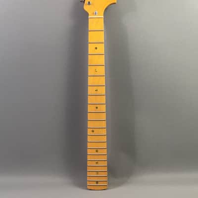 Loaded Custom NOS Relic Rock Maple Guitar Neck Strat Amber Nitro CBS Bullet Truss Rod + Gotoh MIJ Tuners image 1