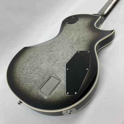 ESP Eclipse Custom Silver Liquid Metal Burst LEFT HANDED Electric Guitar LH + Hard Case MIJ - NEW - IN STOCK image 16
