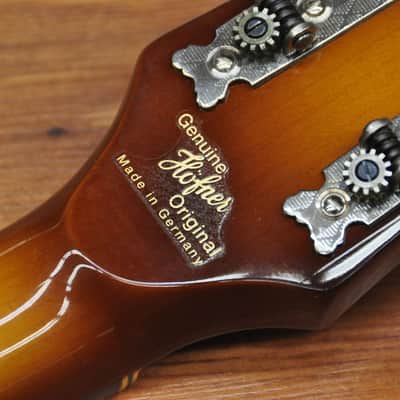 Höfner Violin Bass 500/1 Lefty Sunburst image 15