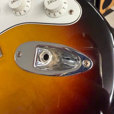 Fender MIM Standard Stratocaster with Rosewood Fretboard 2007 Brown Sunburst image 15
