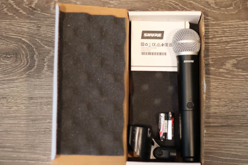 Shure BLX2 / PG58=-J11 2010s - Black image 1