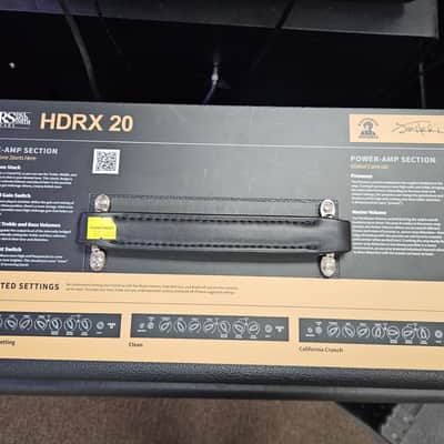 PRS HDRX 20 - 20-watt Tube Head -  Black -  NEW ! image 3