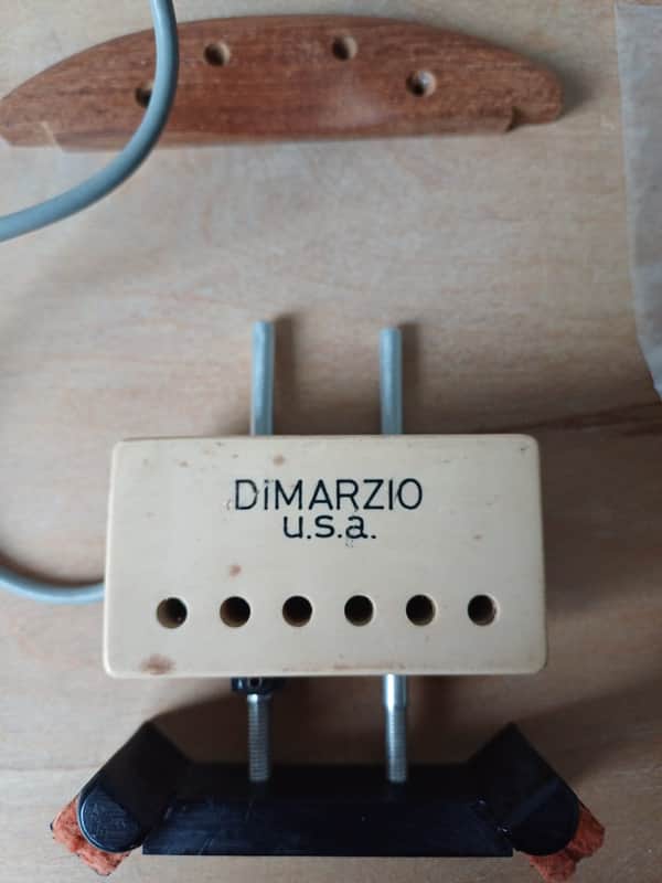 DiMarzio Acoustic Pickup Vintage 70's USA Made Rare! image 1
