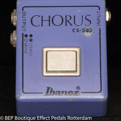 Ibanez CS-505 Chorus 1981 Japan s/n 130173 with " R " Logo image 4
