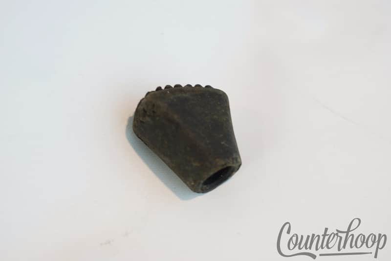Ludwig Hercules Rubber Foot/Feet Cymbal/Drum Stand Tube Base Vintage70s Part USA image 1