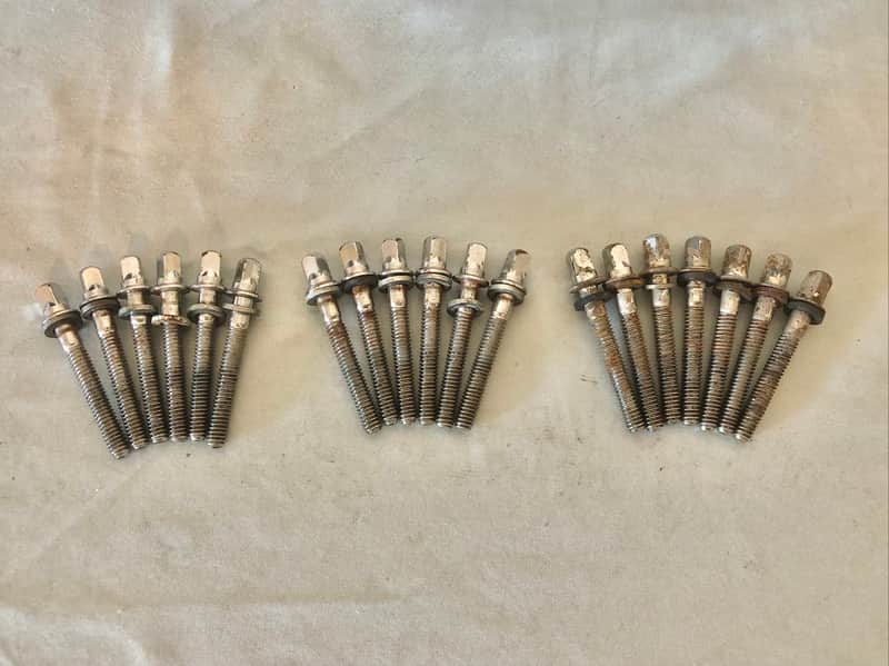 (19) Vintage 1960s 2” Tension Rods, Supraphonic Acrolite Snare Drum, Classic Tom image 1