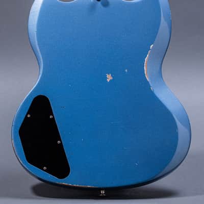 Gibson Custom Shop SG 2018, Aged Pelham Blue image 5