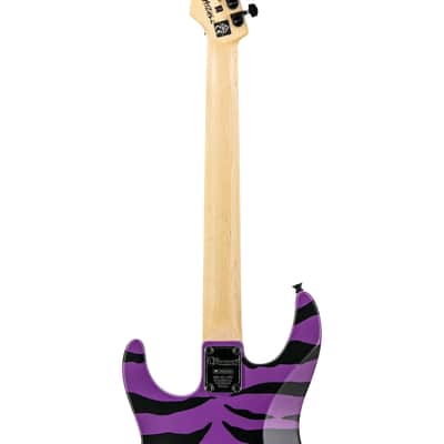 Charvel Satchel Signature Pro-Mod DK Electric Guitar, Maple Fretboard, Satin Purple Bengal, MC20XXXX image 7