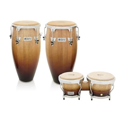 LP Performer Series 2-Piece Conga and Bongo Set with Chrome Hardware image 5