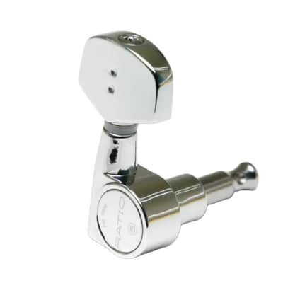 Graph Tech Ratio Acoustic 3x3 Tuners Contemporary Chrome PRN-2411-C0 image 1