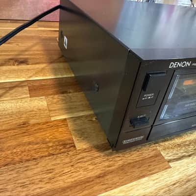 Denon DR-M30HX Black Cassette Deck HX Pro 3 Head Dual Power Suply Capstan Japan made image 8