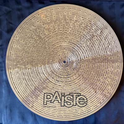 Paiste 20" Signature Traditionals Light Flat Ride Cymbal 1996 - Present - Traditional image 2
