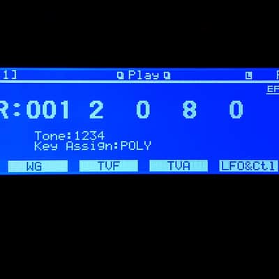 New blue display + glass protective cover for Roland Jv 2080 (price valid until 03/08) image 3