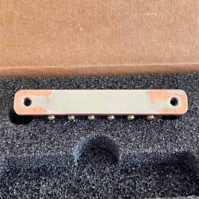 PRS 2022 McCarty 594 Two-Piece Bridge and Tail Piece Set - Nickel (107296:002) image 4