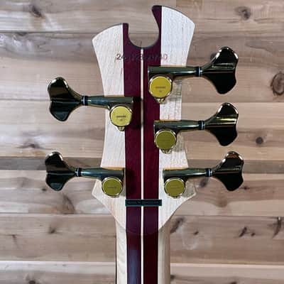Tobias Classic V Electric Bass Guitar - Satin Natural image 6