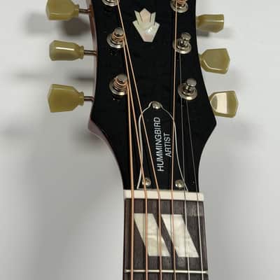 Epiphone Hummingbird Artist FC 2015 With Deluxe Hardshell Case image 2