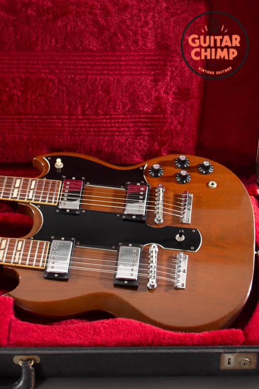 1978 Gibson EDS-1275 Double Neck Walnut Vintage Original w/ OHSC & Paperwork image 1