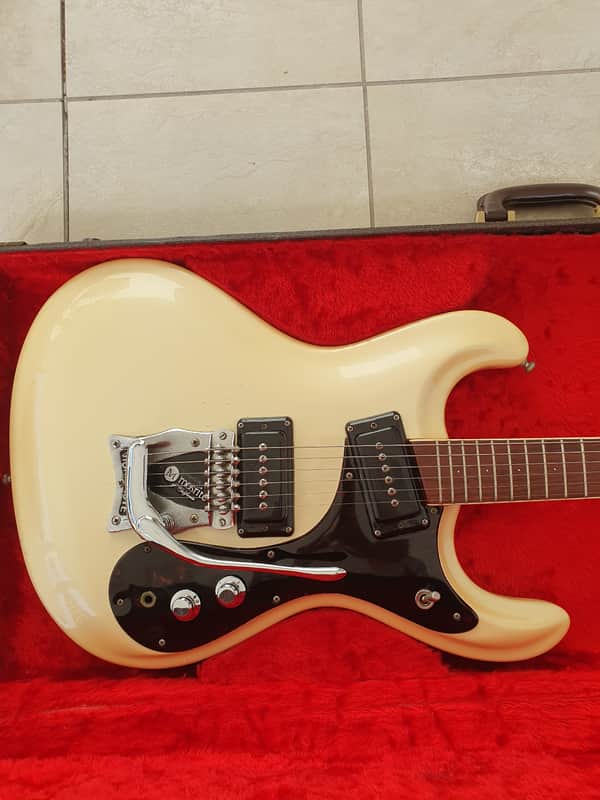 Mosrite The Ventures Mk1 1965 Pearl White image 1