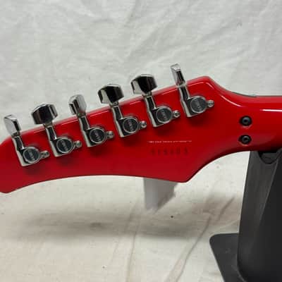 Hamer USA SS1 ss 1 Steve Stevens Signature Guitar with Case 1984 - Red image 9