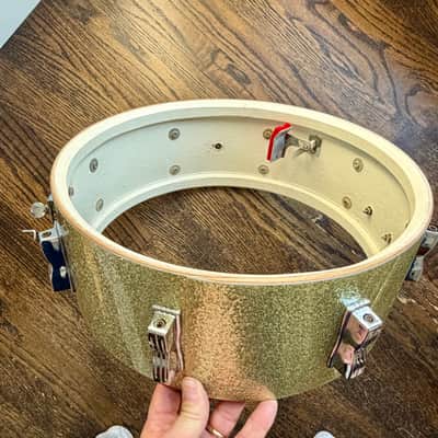 Ludwig Jazz Festival Silver Sparkle Snare 1963 (pre-serial) image 20