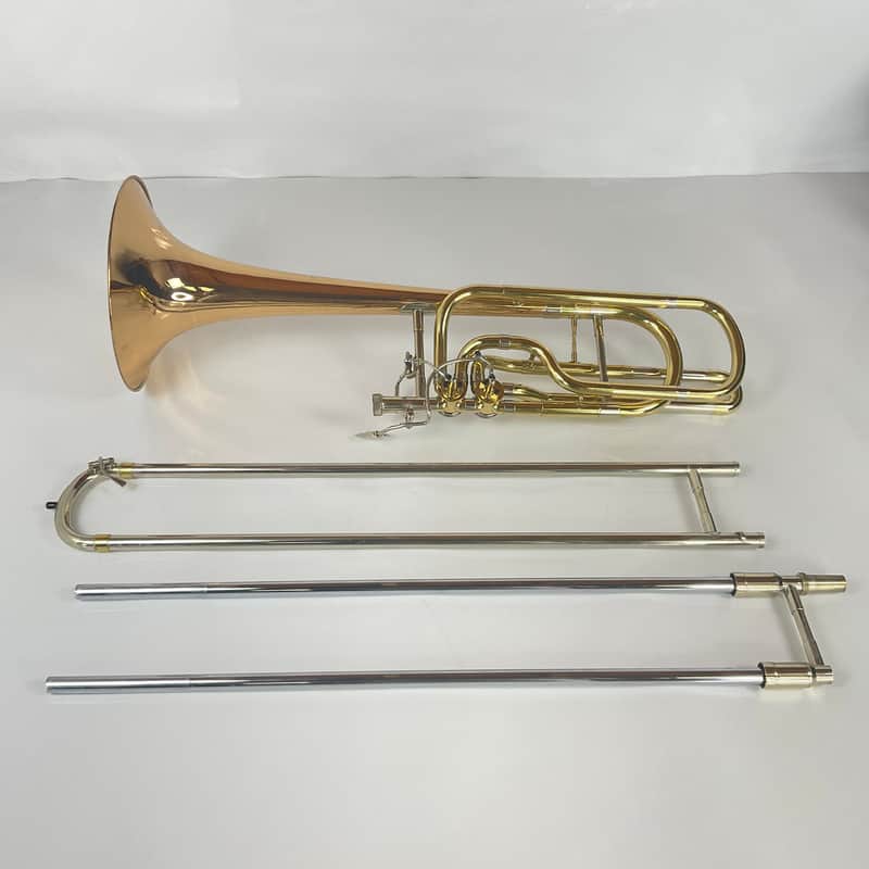 Used Besson Sovereign 943 Bb/F/Gb/D Bass Trombone (SN: 824576
