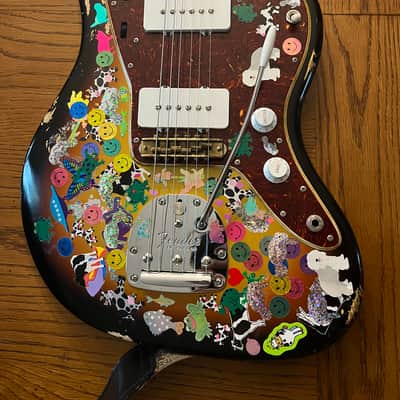 J Mascis Custom Sticker Jazzmaster Replica (Partsmaster) image 2