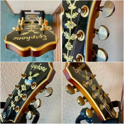 Price reduced! Epiphone Emperor Blue Lavel Matsumoku 1976 MIJ / Japan Vintage / Maple Body Neck / 17-inch Archtop Gibson L-5 CES image 5
