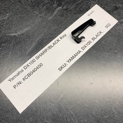 ORIGINAL Yamaha Replacement SHARP/BLACK Key (CB040450) for DX100, CS01