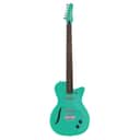Danelectro D56VBAR-AQUA Single Cut Body Shape 6-String Baritone Electric Guitar
