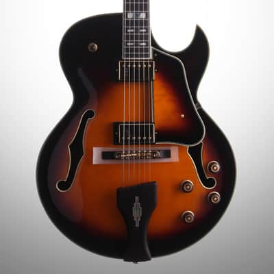 Ibanez LGB30 George Benson Electric Guitar, Vintage Yellow Sunburst, with Case image 1