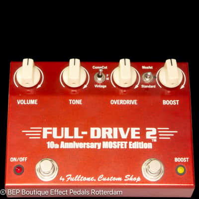 Fulltone Full-Drive 2 10th Anniversary MOSFET 2000s s/n 02623 made in the USA image 4