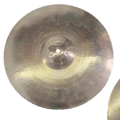 Used Vintage Ludwig Standard Paiste Hi Hat Cymbals 14" 642/682 grams - Fair image 6