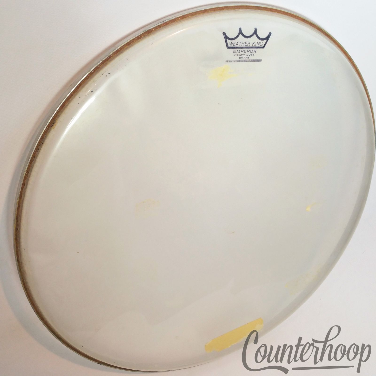 Remo 16" Snare Drum Head Emperor Heavy Duty Weather King Marching Clear Resonant — main photograph