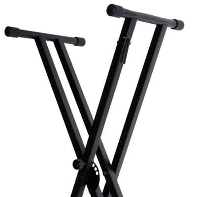 On-Stage KS7171 Double-X Keyboard Stand 2020s - Black image 2
