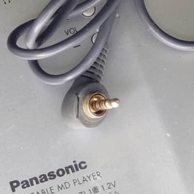 Panasonic SJ-MJ100 Portable MD Player MiniDisc mdlp silver VGC WITH REMOTE image 5