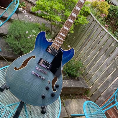 Ibanez Artcore AS73FM 2000 Transition blue image 1
