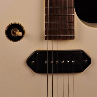 Epiphone ES 125 George Thorogood 2022 soft aged / aged white image 7