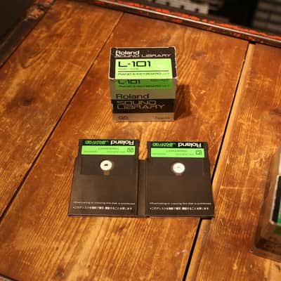 Roland Sound Library for S-10, MKS-100, 2,8 Quickdisks 80´s - Silver image 4