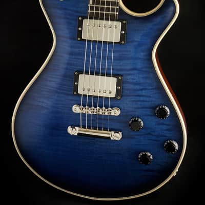 Knaggs Guitars Tier 2 Steve Stevens SSC in Ocean Blue w/ Bare Knuckle Pickups image 5