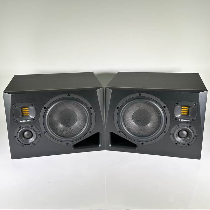 Adam Audio A8H 8” 3-way Powered Studio Monitor Pair image 1