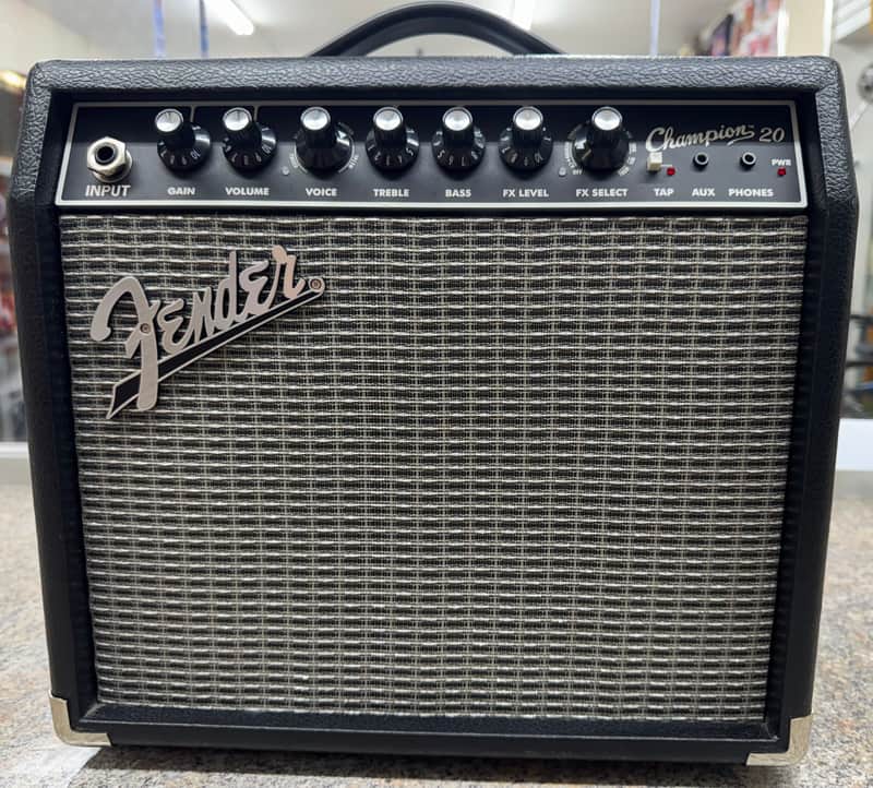 Fender Champion 20 2021-2022 - Black image 1