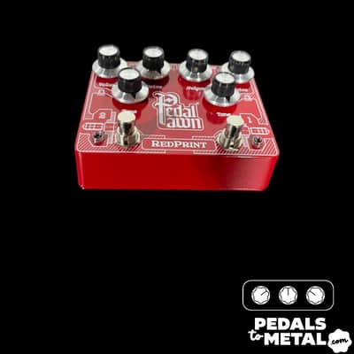 Pedal Pawn - Red Print Dual Overdrive Pedal - Red X14944 image 4