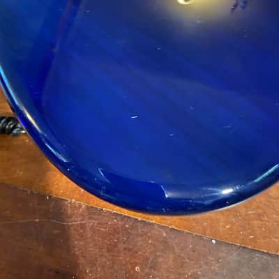 Fender Player Strat Stratocaster Flame Maple Plus Top Blueburst Alder Body 4 lb 5 oz image 7