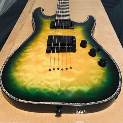 Schecter Hellraiser C-1 Passive 2016 - 2018 - Dragon Burst image 2