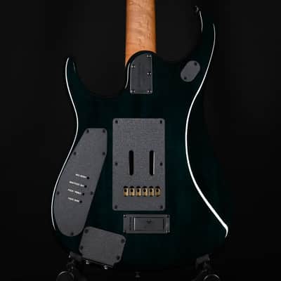 Ernie Ball Music Man JP15 Emerald Glow Roasted/Figured Maple Neck *Miami Guitar Exclusive* 2025 (H06299) image 3