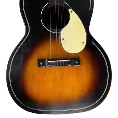 1960s Kay Acoustic Guitar Sunburst Reinforced Neck image 2