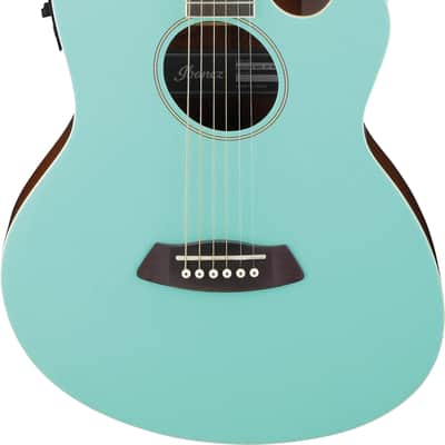 Ibanez Talman TCY10E Acoustic-Electric Guitar - Sea Foam Green image 6