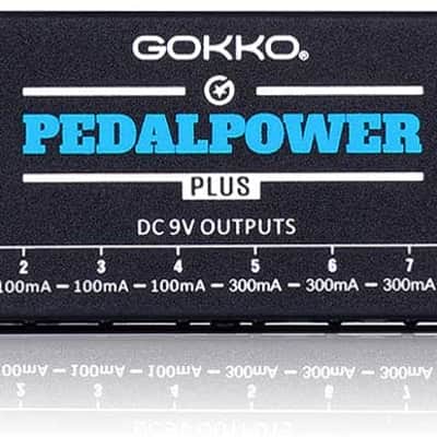 Guitar Pedal Power Supply with 10 DC Output for 9V/12V/18V Effect Pedals image 2